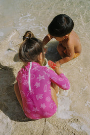 Sunny Day Long Sleeve Suit in Around the Reef