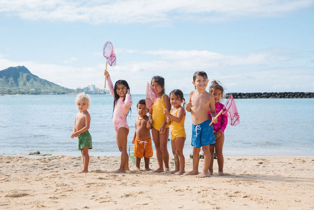 Low Tide Swimsuit in Pua Kenikeni