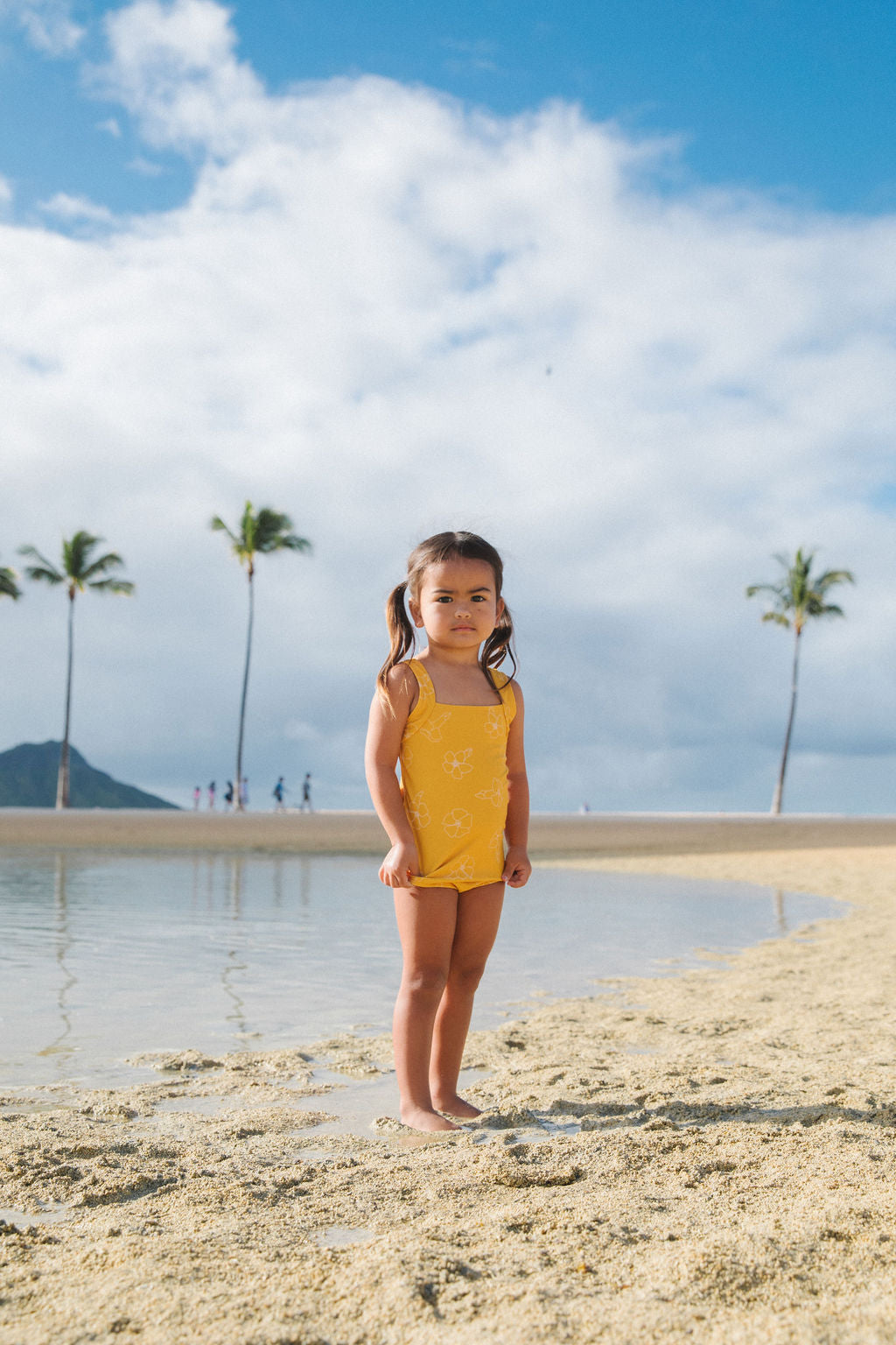 Low Tide Swimsuit in Pua Kenikeni