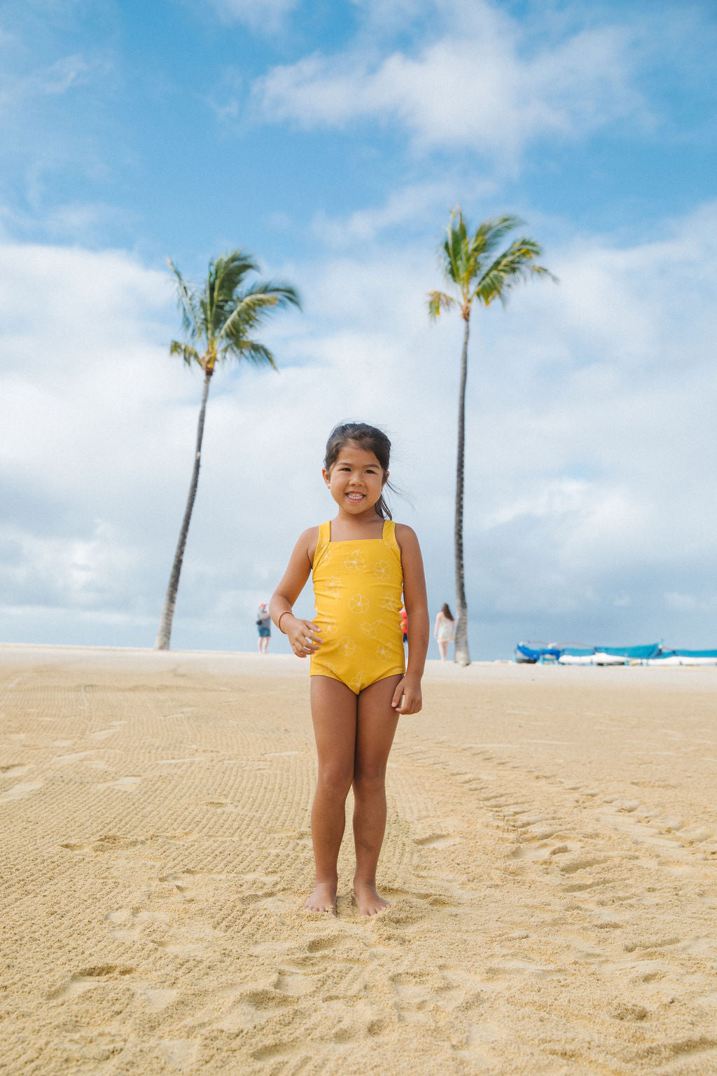 Low Tide Swimsuit in Pua Kenikeni