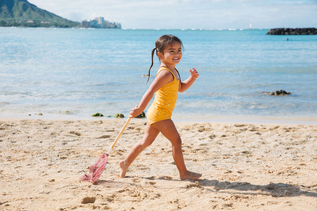 Low Tide Swimsuit in Pua Kenikeni