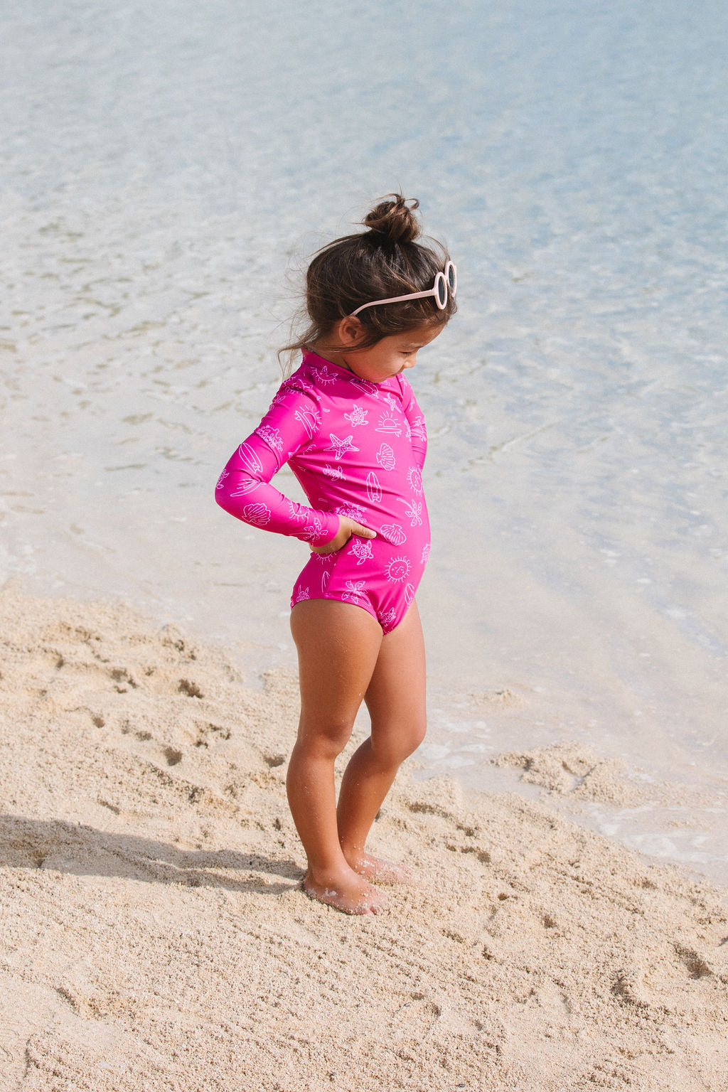 Sunny Day Long Sleeve Suit in Around the Reef